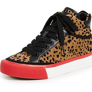 rag & bone RB Army cheetah high tops